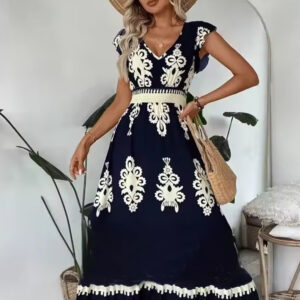 Renegade Maxi Dress – Navy